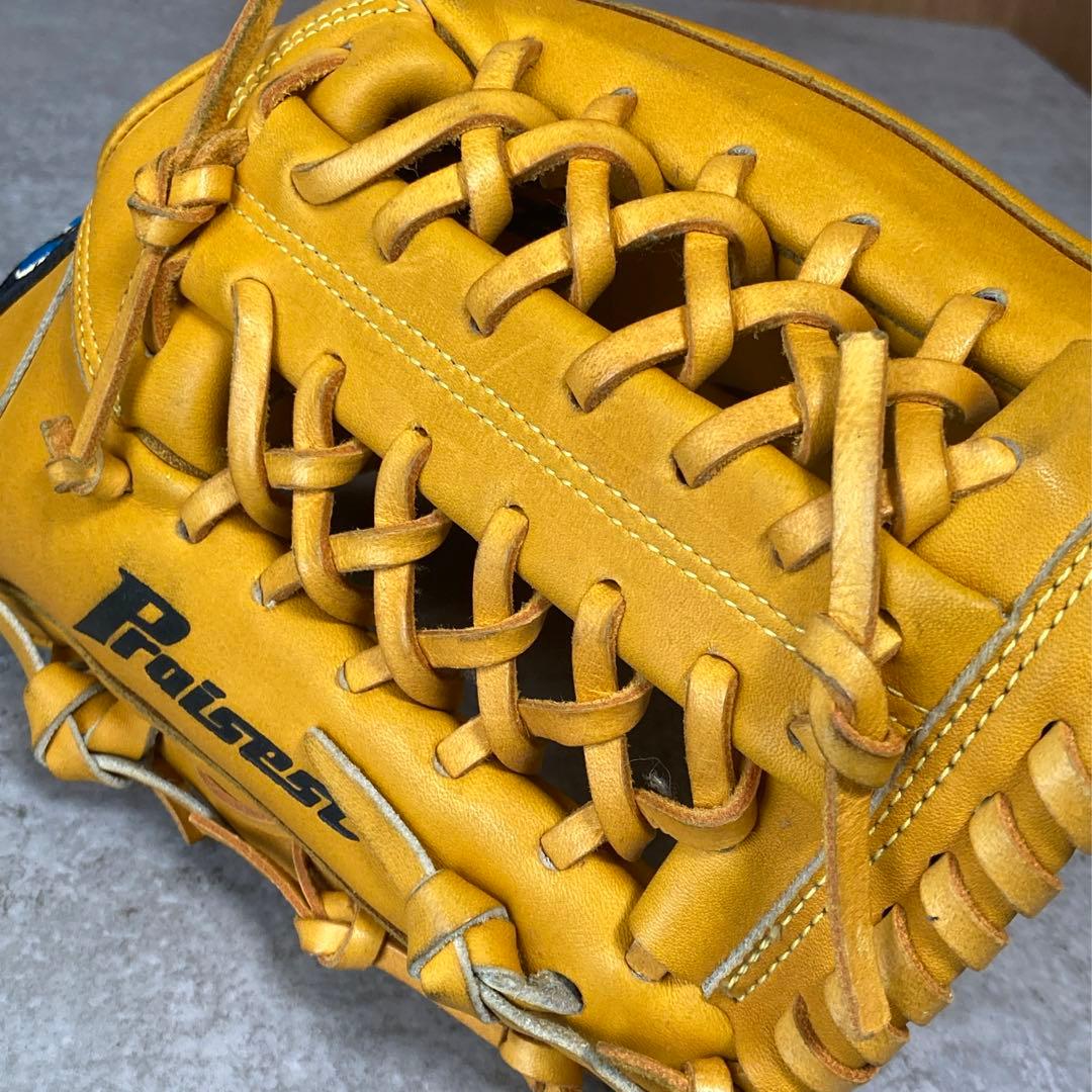 ミズノ 青ビュー 一般 大人用 硬式 野球 グローブ 状態良好としてはレア