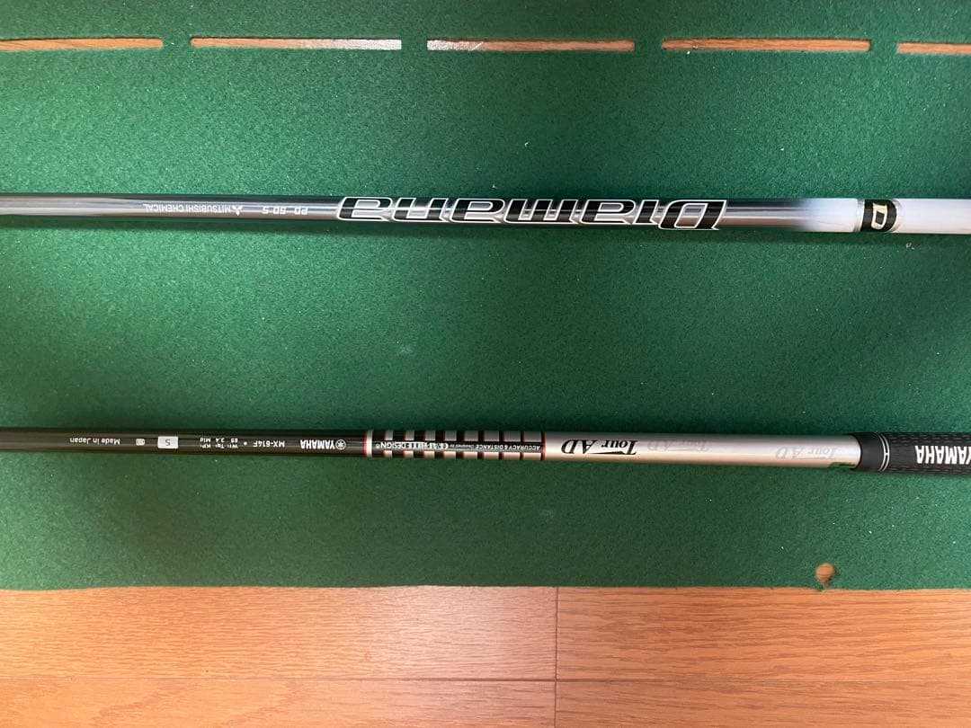 RMX 218 9.5°ドライバーとImpres RMX 7番ウッド