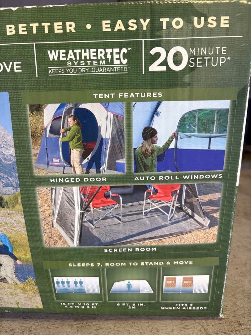 L*h様 中美品Coleman Weathermaster 7-Person T