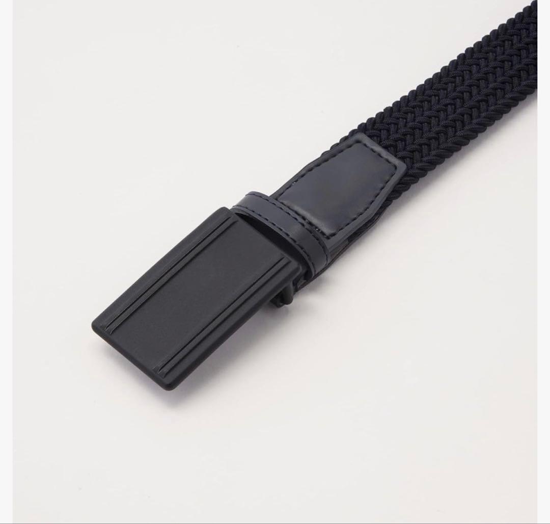 新品未使用　ゼロハリバートン バックルベルト メッシュ 82191 (ネイビー)