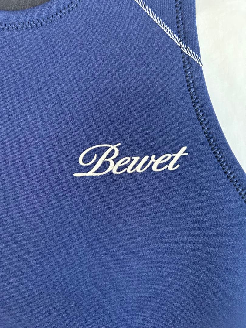 Bewet ネイビー ウェットスーツベスト　L size