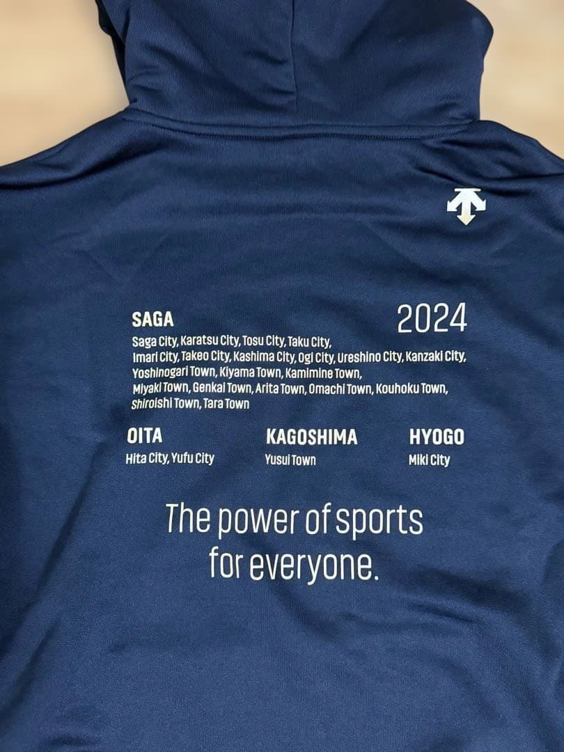 JAPAN GAMES SAGA 2024 フード付きパーカー