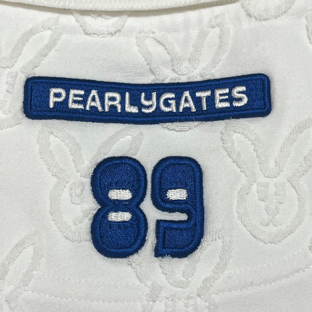 ✨激レア✨ PEARLY GATES ワンピース 白 総柄 うさぎ パイル生地