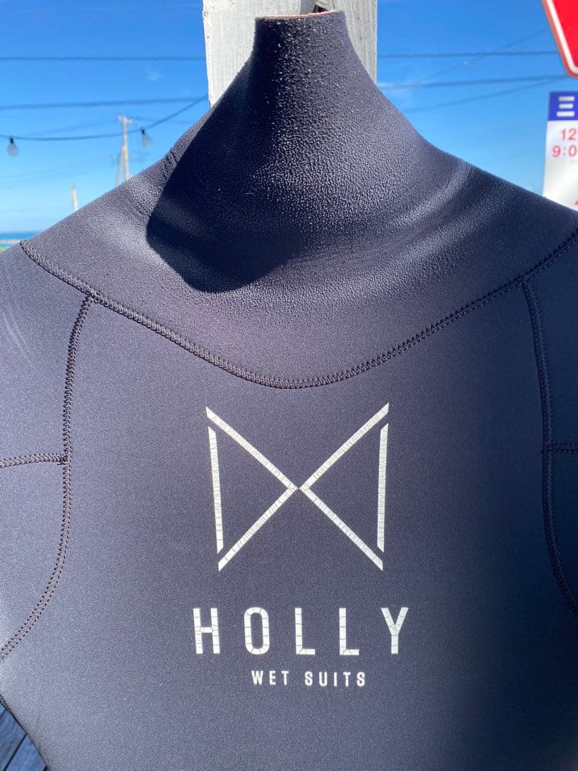 HOLLY ブラック ウェットスーツ 3ミリフル裏起毛