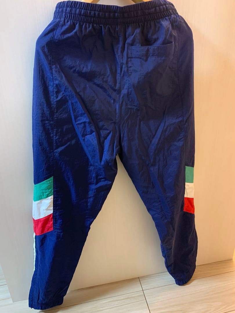 【寸法写真追加】adidas イタリアサッカー ジャージパンツ ネイビー　復刻