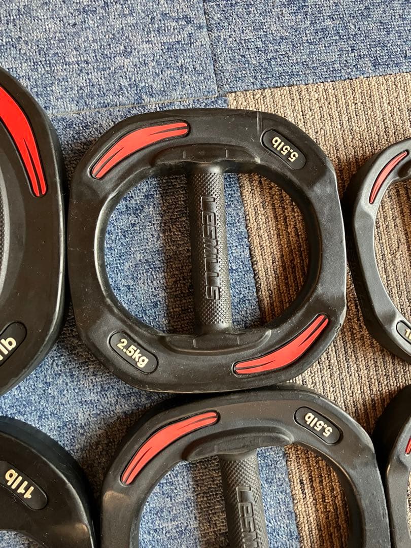 LES MILLS ウエイトプレート　セット　中古