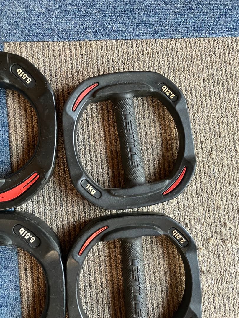 LES MILLS ウエイトプレート　セット　中古