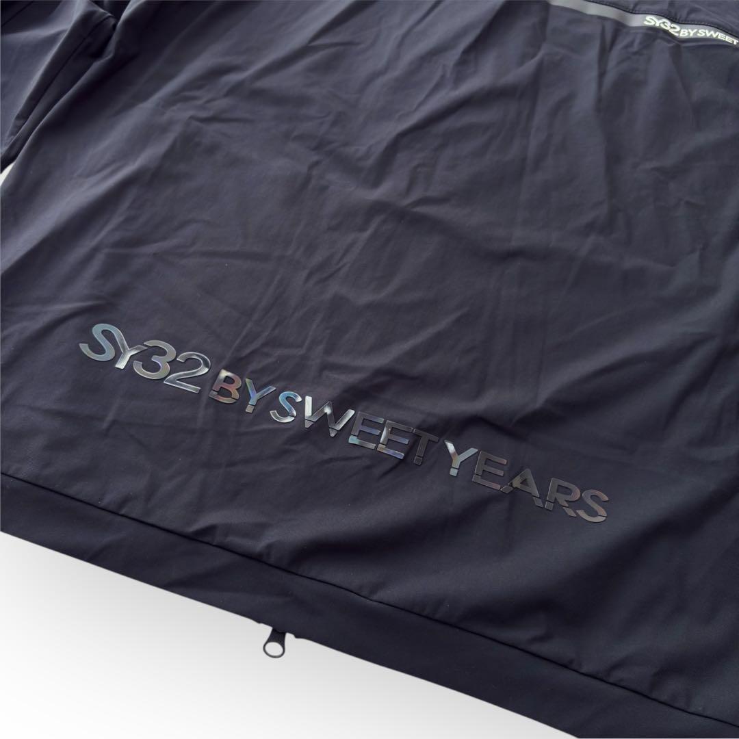 SY32 エスワイサーティトゥ ゴルフウェア ブラック XLサイズ シンプル