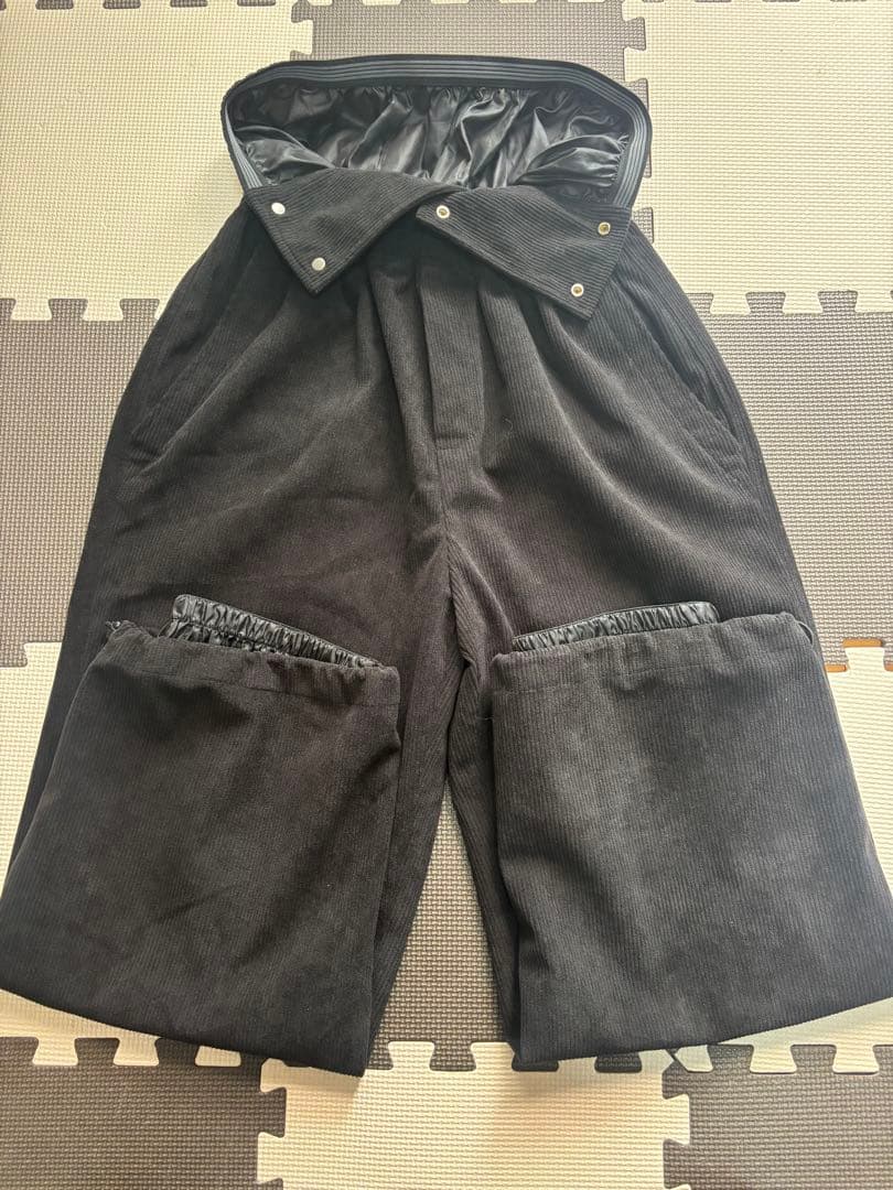 libelice コーデュロイ　パンツ　ブラックM