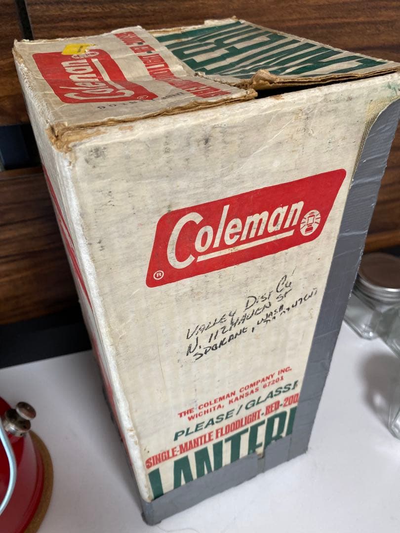 Coleman コールマン 200A ランタン 71年6月製　とてもきれい
