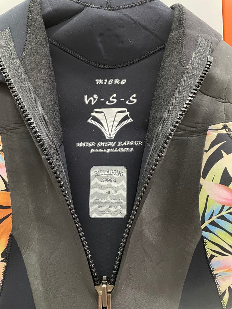【新品•未使用•タグ付】BILLABONG セミドライ 5x3ミリ MLサイズ