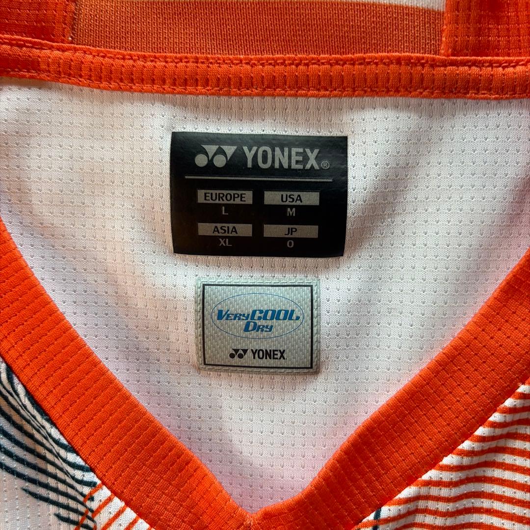 YONEX 幾何学模様 シャツ JP Oサイズ