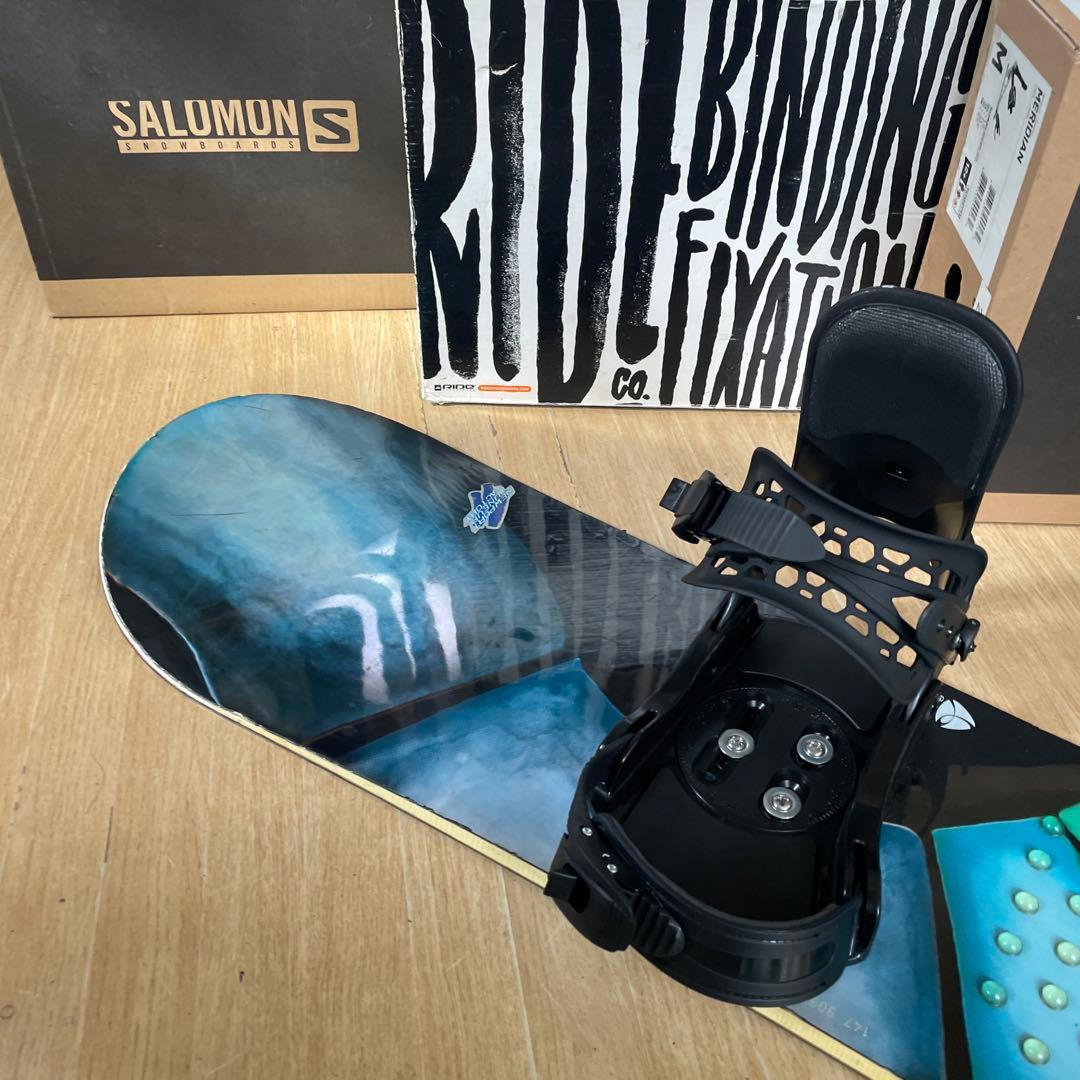 BURTON×ZUMA　未使用バイン付スノーボードセット　テリエモデル　バートン