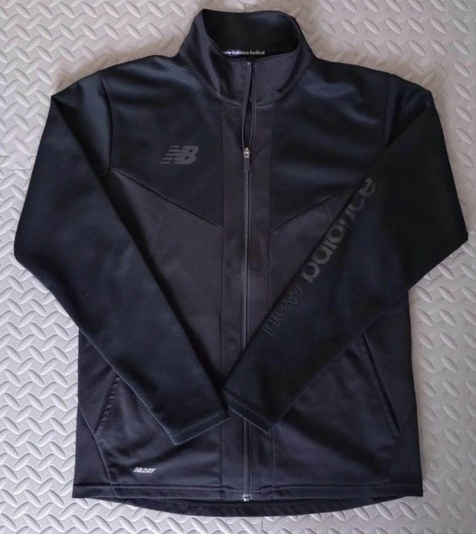 【美品】new balance サッカー ジャージセットアップ 黒