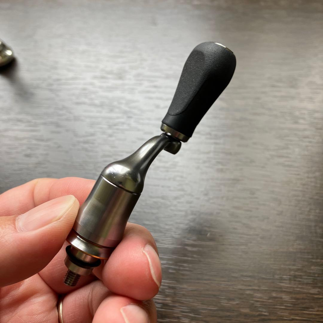 レア　軽量　夢屋　アルミハンドル30mm 夢屋　パドルノブ　ドライブ　スタンド