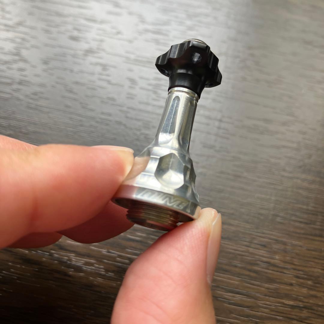 レア　軽量　夢屋　アルミハンドル30mm 夢屋　パドルノブ　ドライブ　スタンド