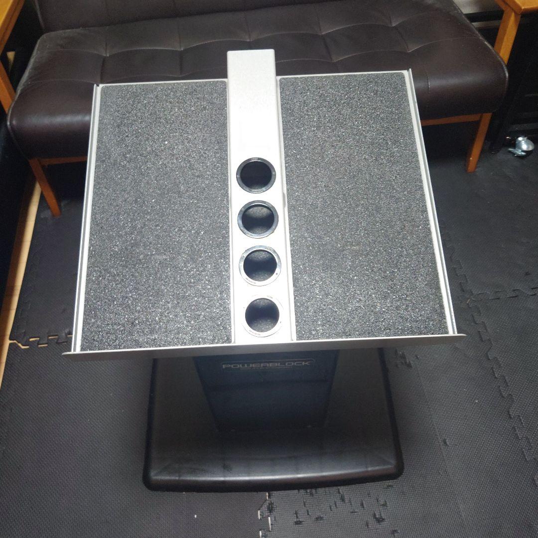 【美品】POWERBLOCK ダンベルスタンド ブラック