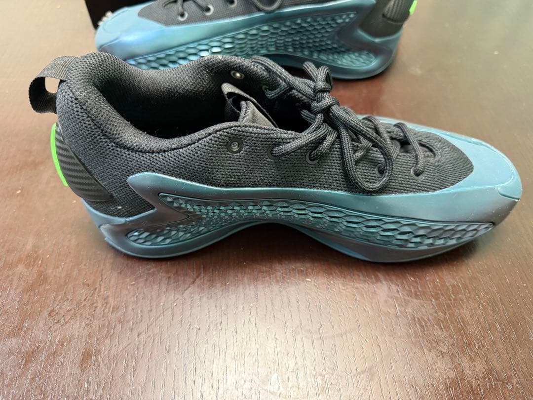 adidas アンソニーエドワード1low 黒緑 28cm