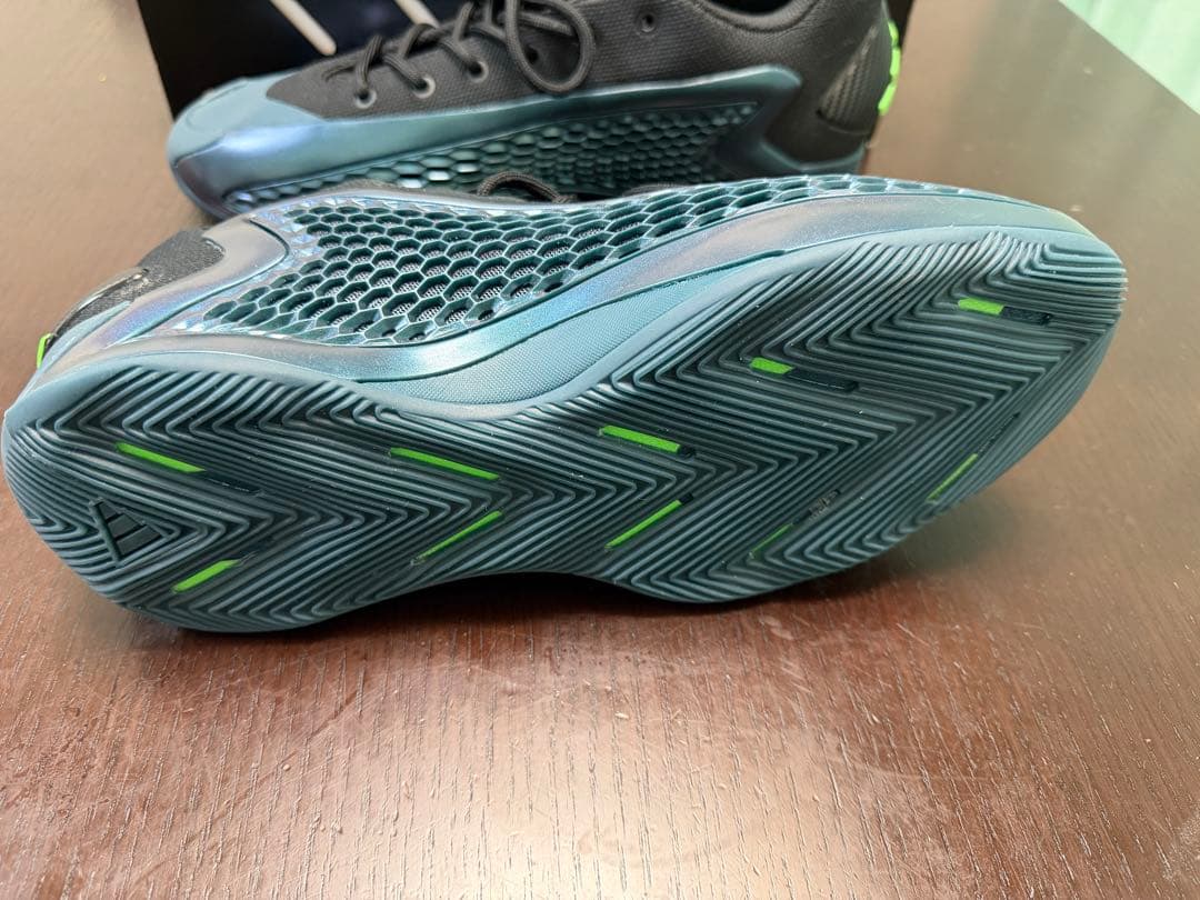 adidas アンソニーエドワード1low 黒緑 28cm