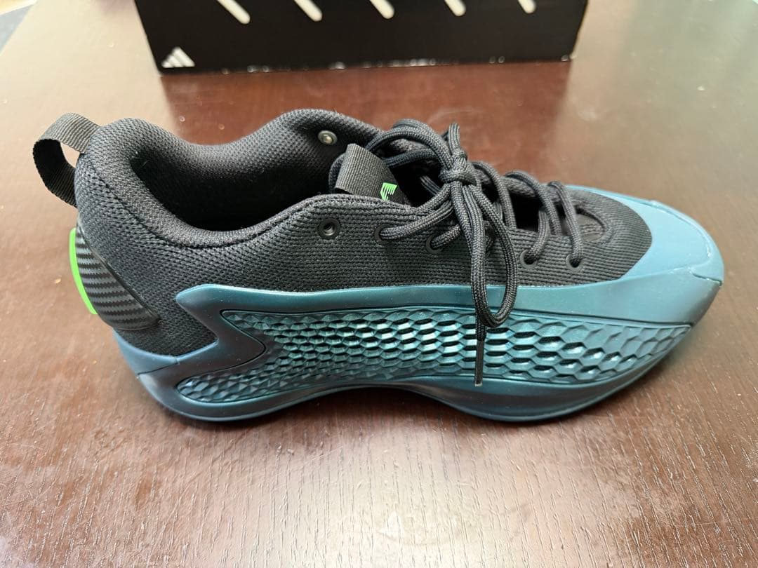 adidas アンソニーエドワード1low 黒緑 28cm