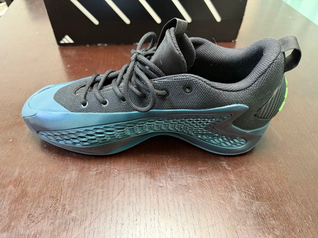 adidas アンソニーエドワード1low 黒緑 28cm