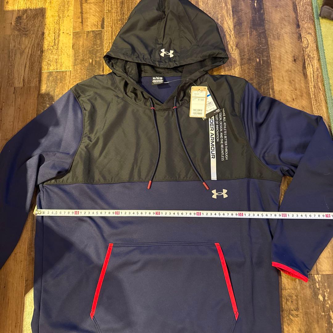 Under Armour フード付きジャケット XLネイビー/ブラック