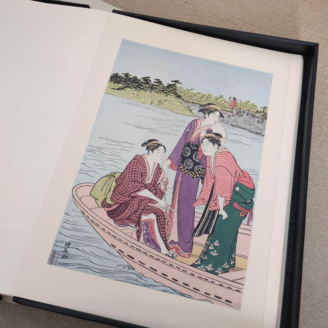 （希少）集英社 浮世絵 版画 シリーズ 1巻24枚組 4〜6巻