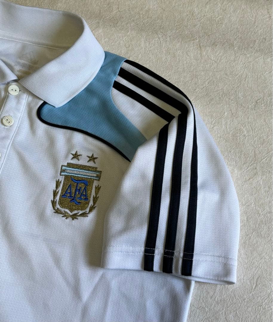 adidas アルゼンチン代表　ポロシャツ　ゲームシャツ　00s