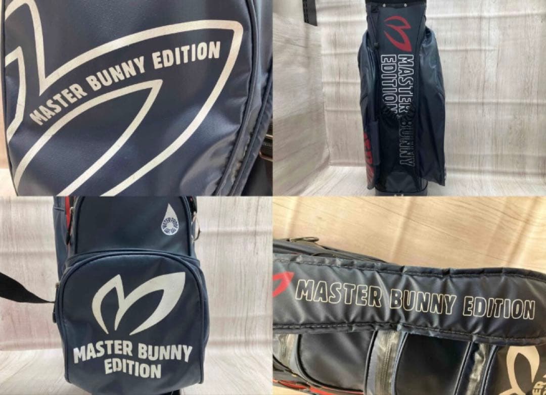 MASTER BUNNY EDITION ゴルフバッグ ネイビー