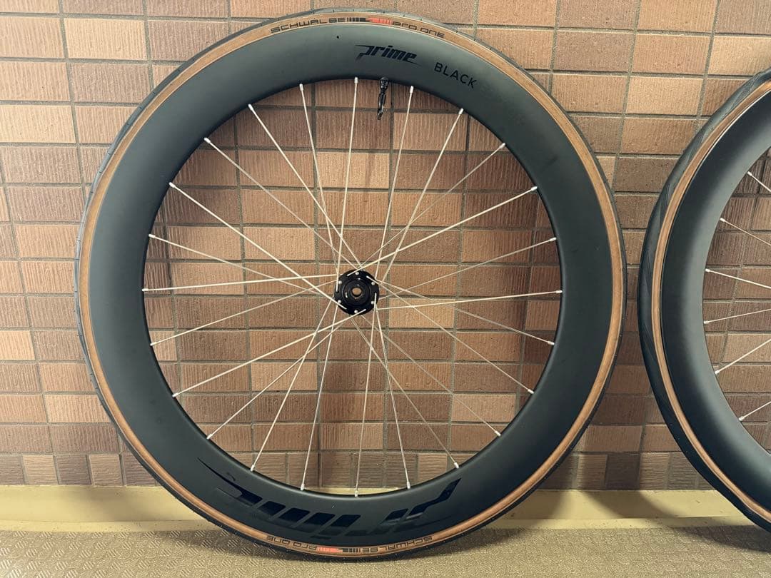 Prime Black Black 700c 前後 60mm のむラボ