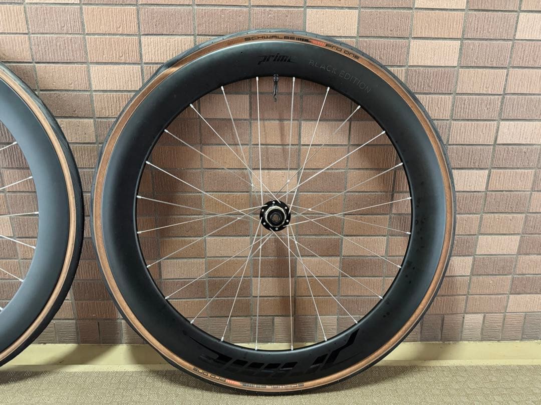 Prime Black Black 700c 前後 60mm のむラボ