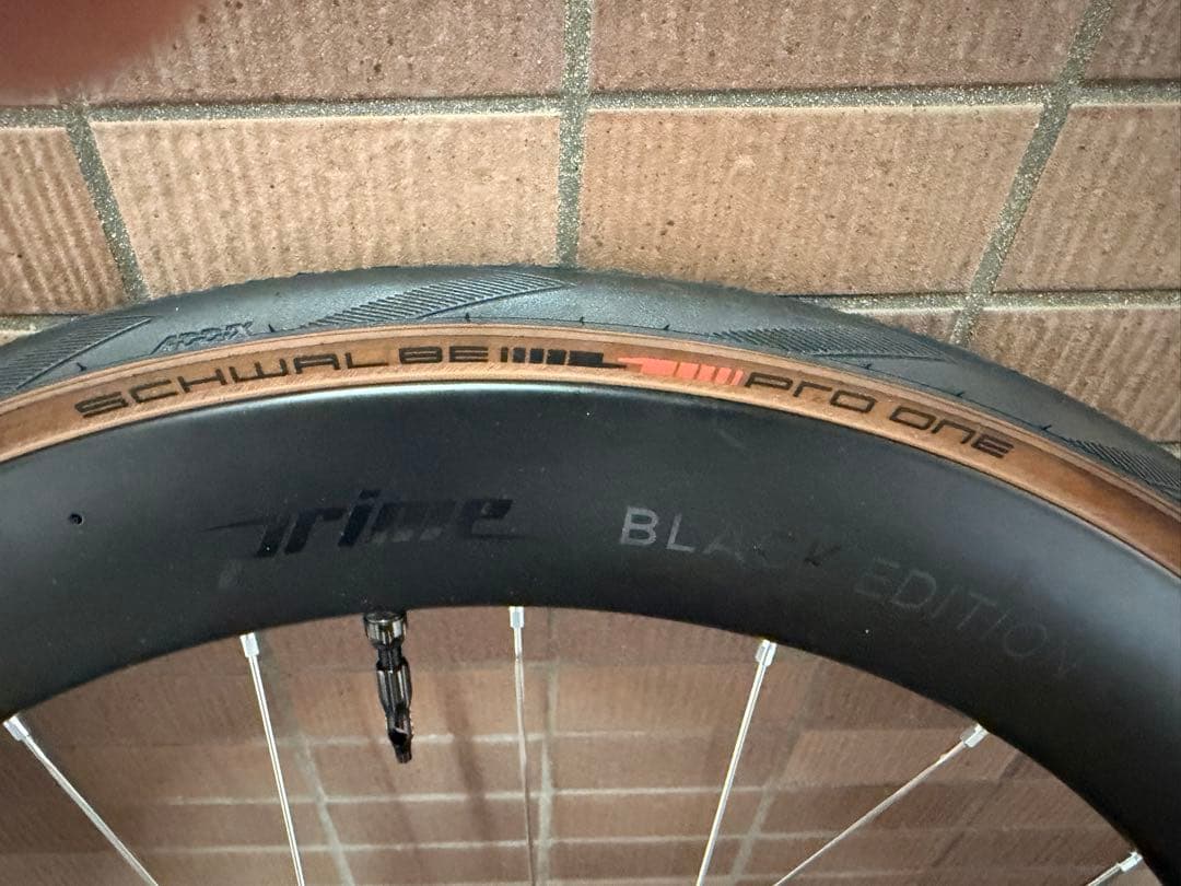 Prime Black Black 700c 前後 60mm のむラボ