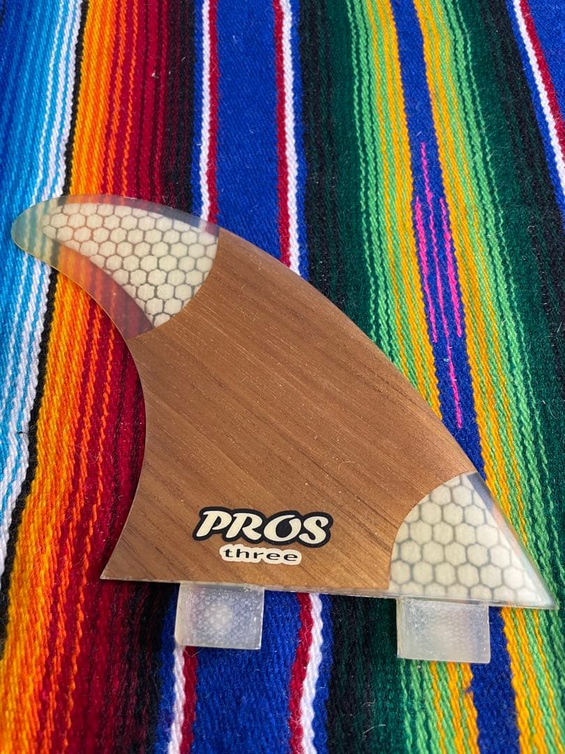 PROS three Hand craft fins FCS フィン