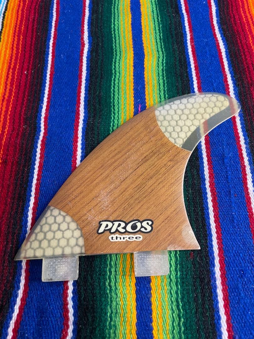 PROS three Hand craft fins FCS フィン