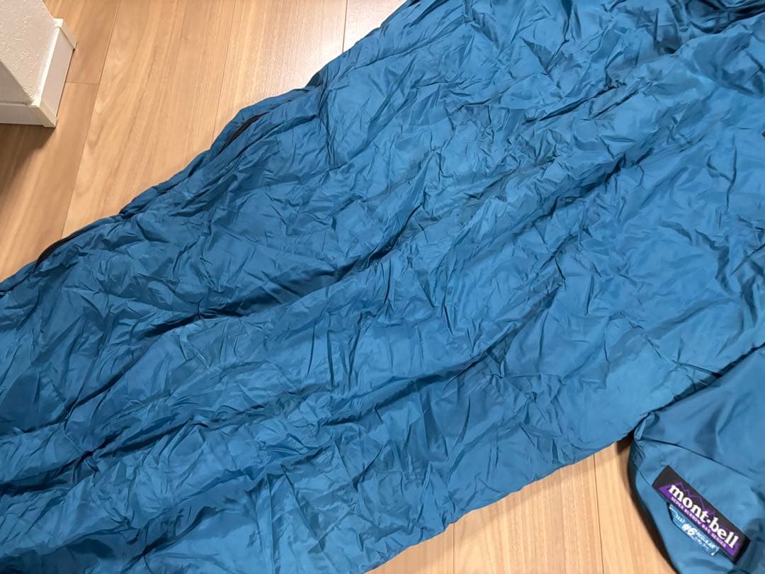 ★登山★お洒落　モンベル　寝袋　シェラフ　テント泊　キャンプ　災害