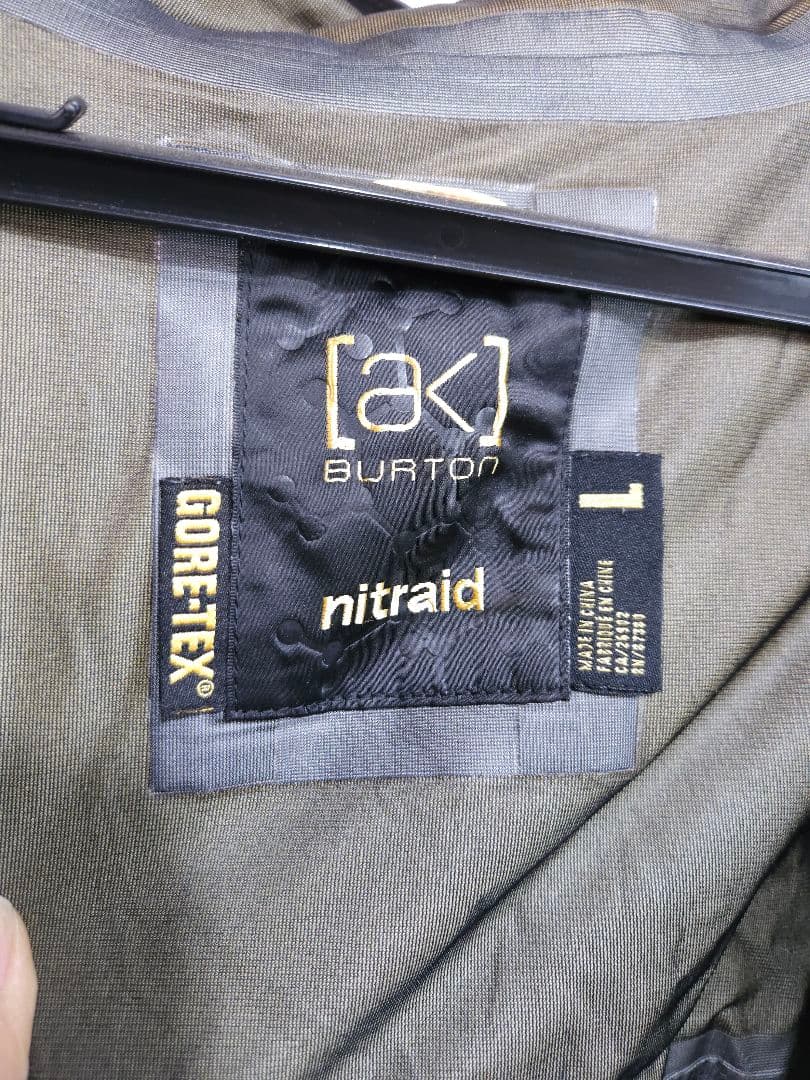 Nitraid Burton ak GORE-TEX スノーボードウェア 上下