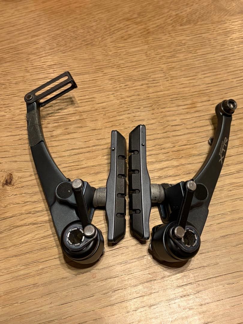 SHIMANO XTR Vブレーキ、レバー、右シフター