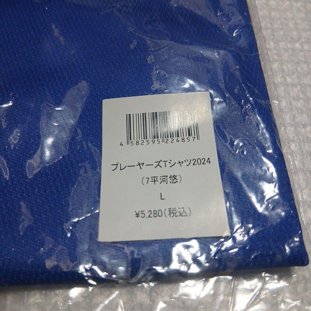 プレイヤーズTシャツ2024 L 青色 'YU'8枚セット