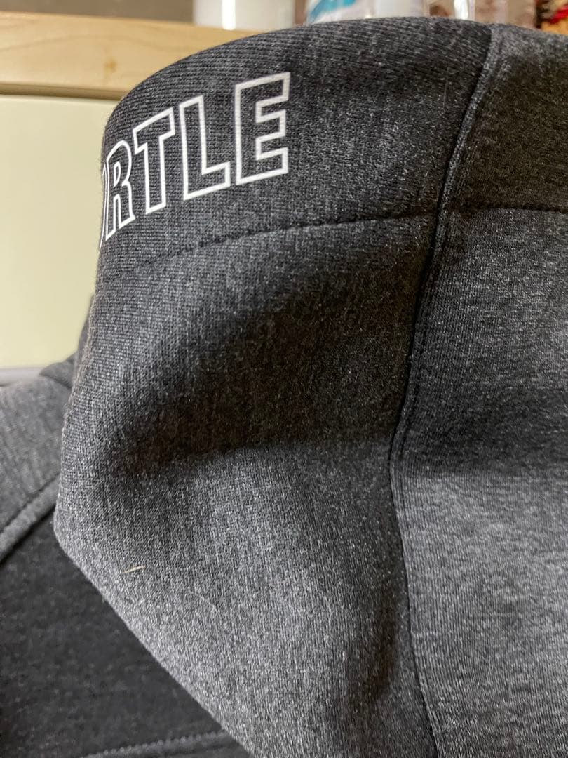 BURTLE フード付きエアーテックフーデイ、パンツ上下セット チャコールグレー