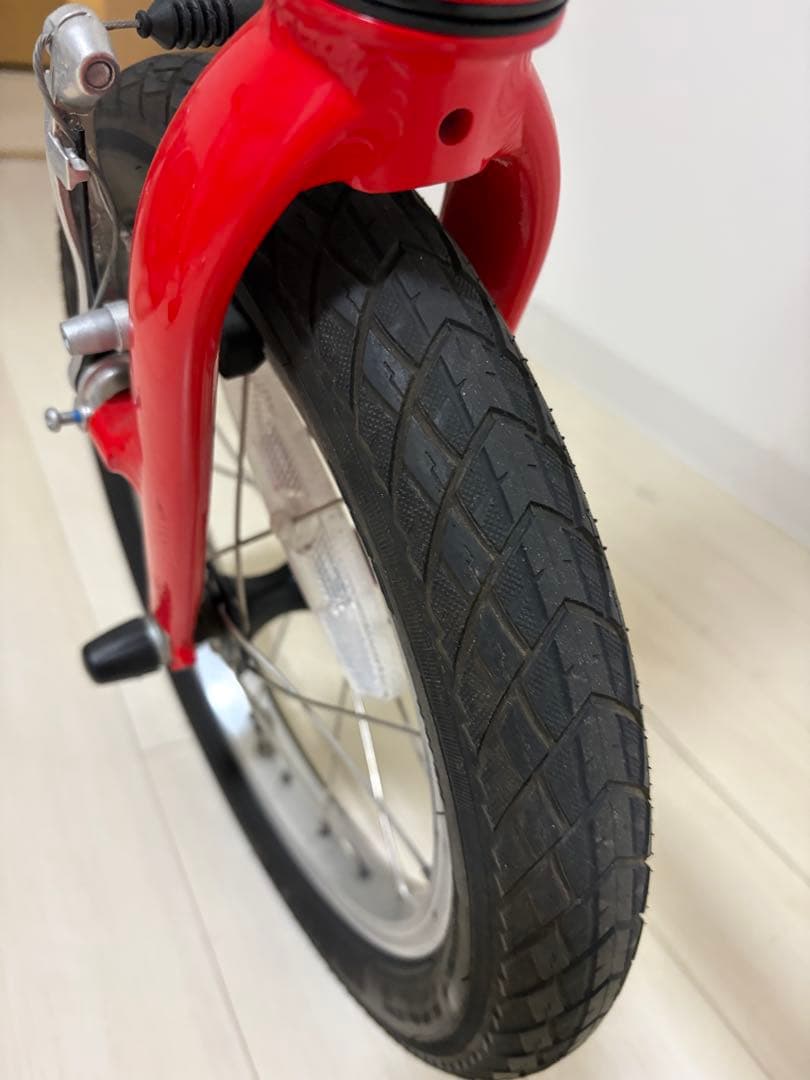 【大阪引取】ログ アウトランク LOG OUTRUNK 折りたたみ自転車　赤