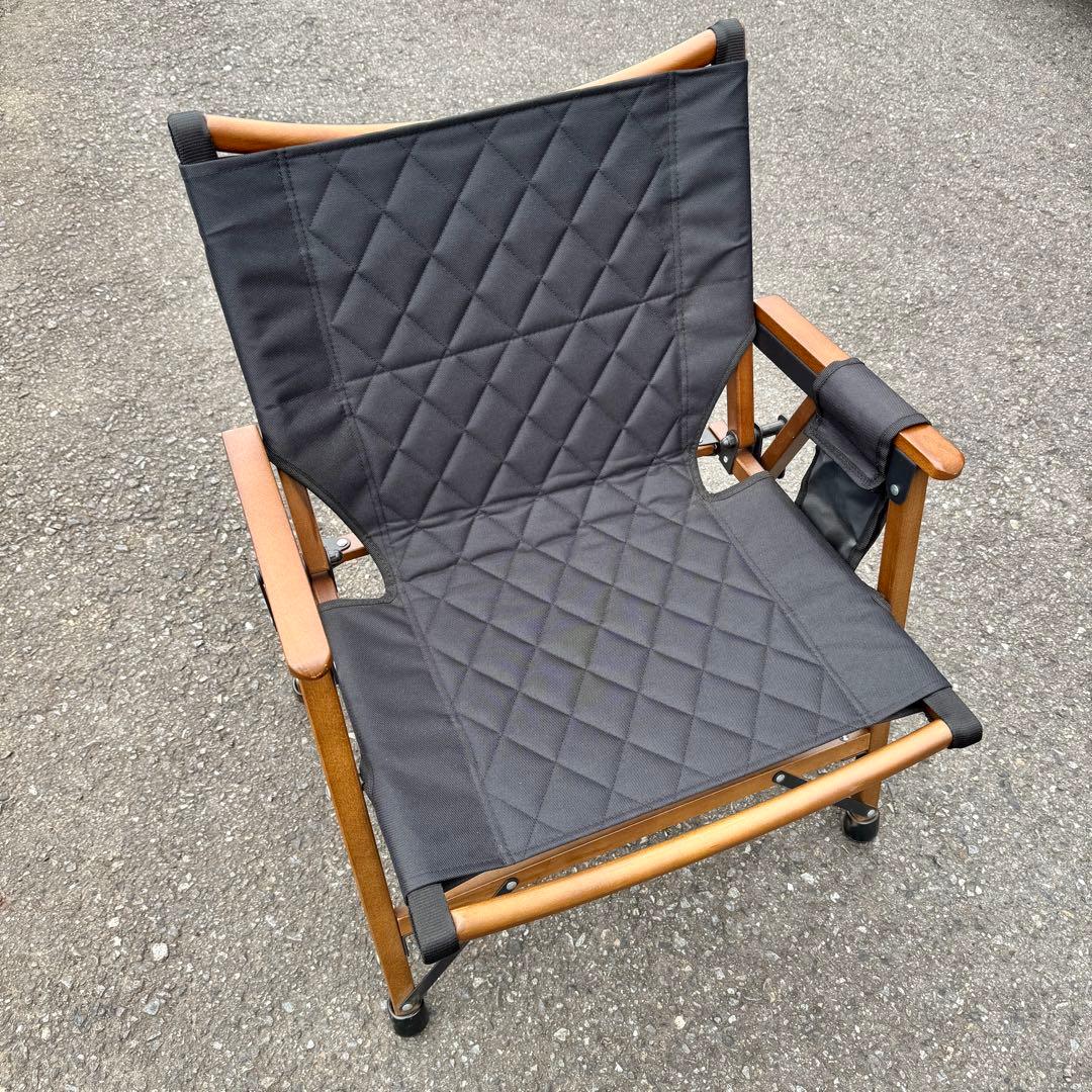WAQ Folding Wood Chair ウッドチェア ブラック