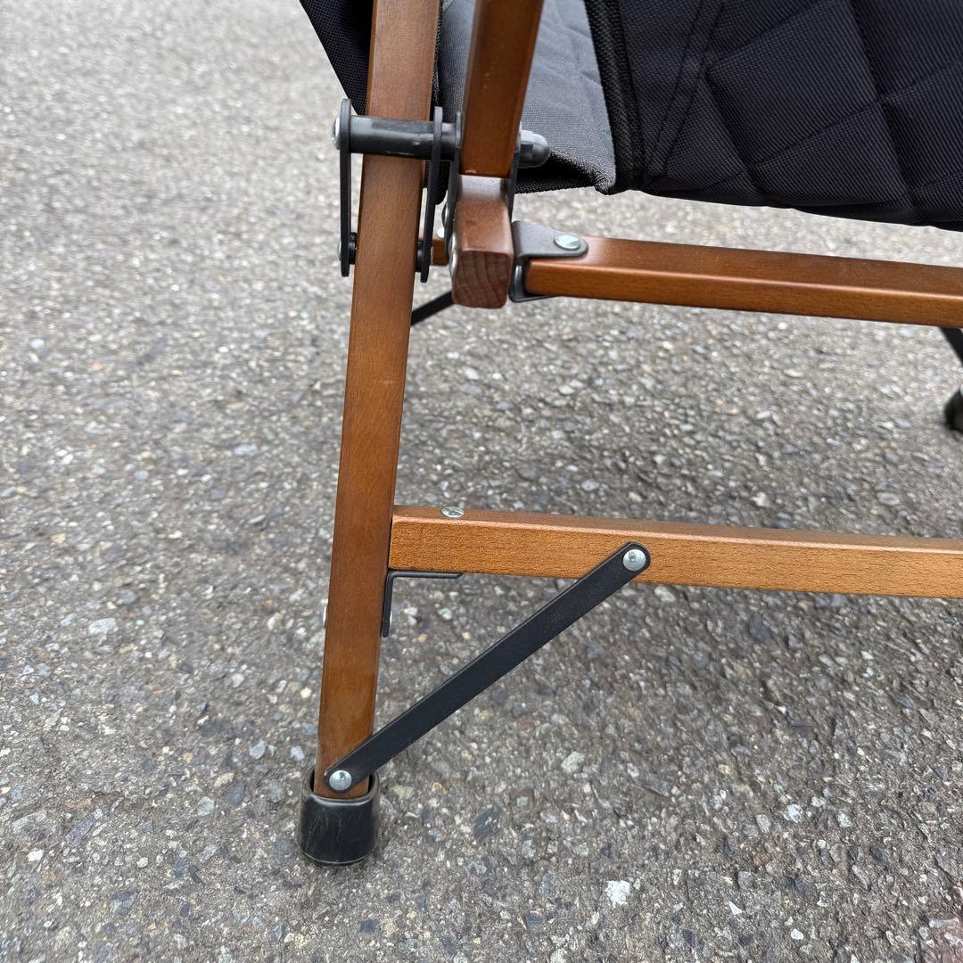 WAQ Folding Wood Chair ウッドチェア ブラック
