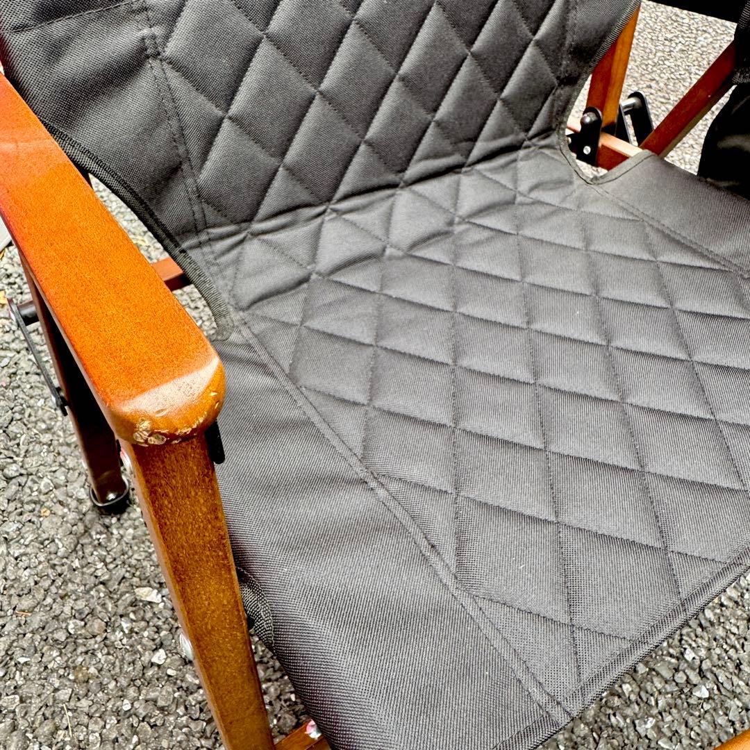 WAQ Folding Wood Chair ウッドチェア ブラック