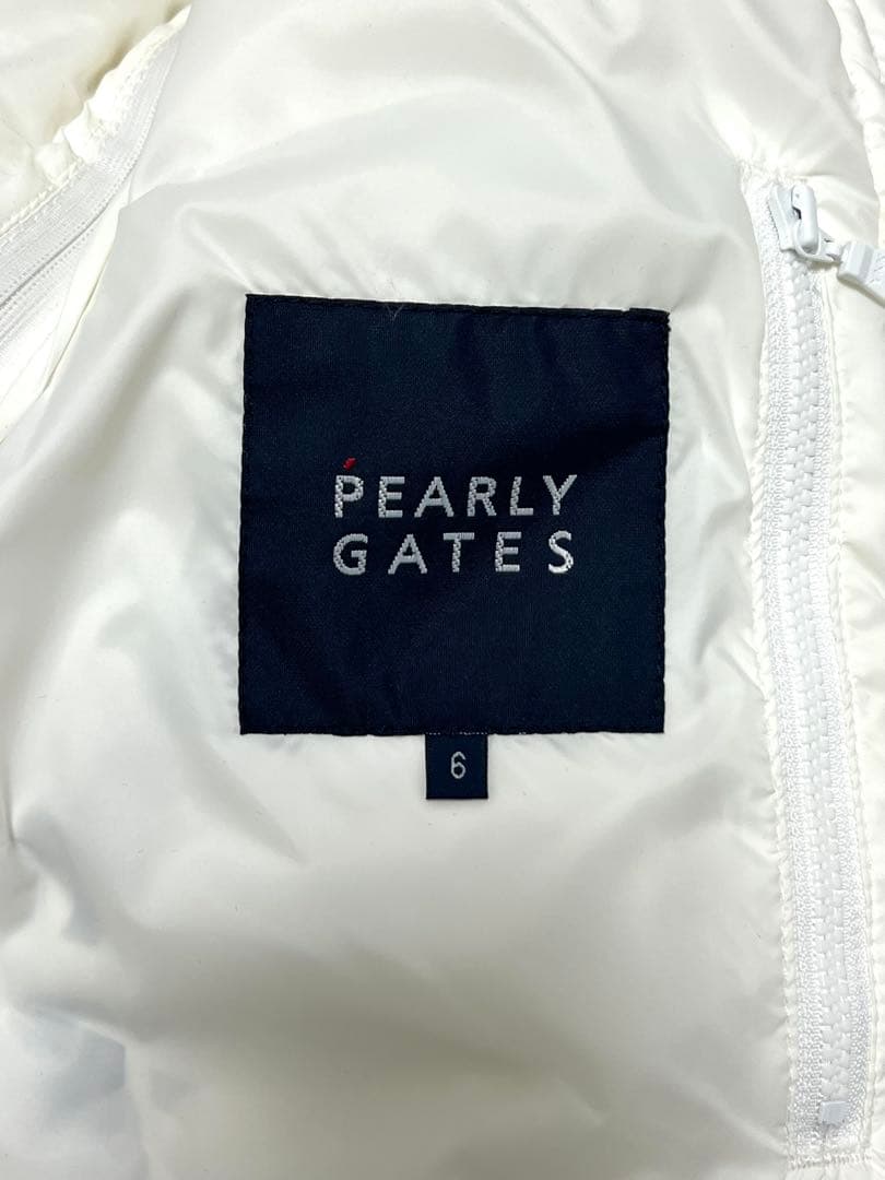 パーリーゲイツ PEARLY GATES 4WAY ダウン　ジャケット　ホワイト