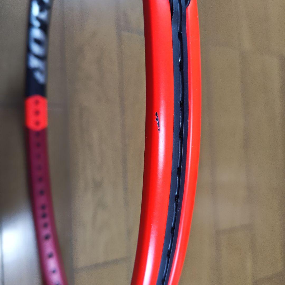 CX200 テニスラケット 赤黒