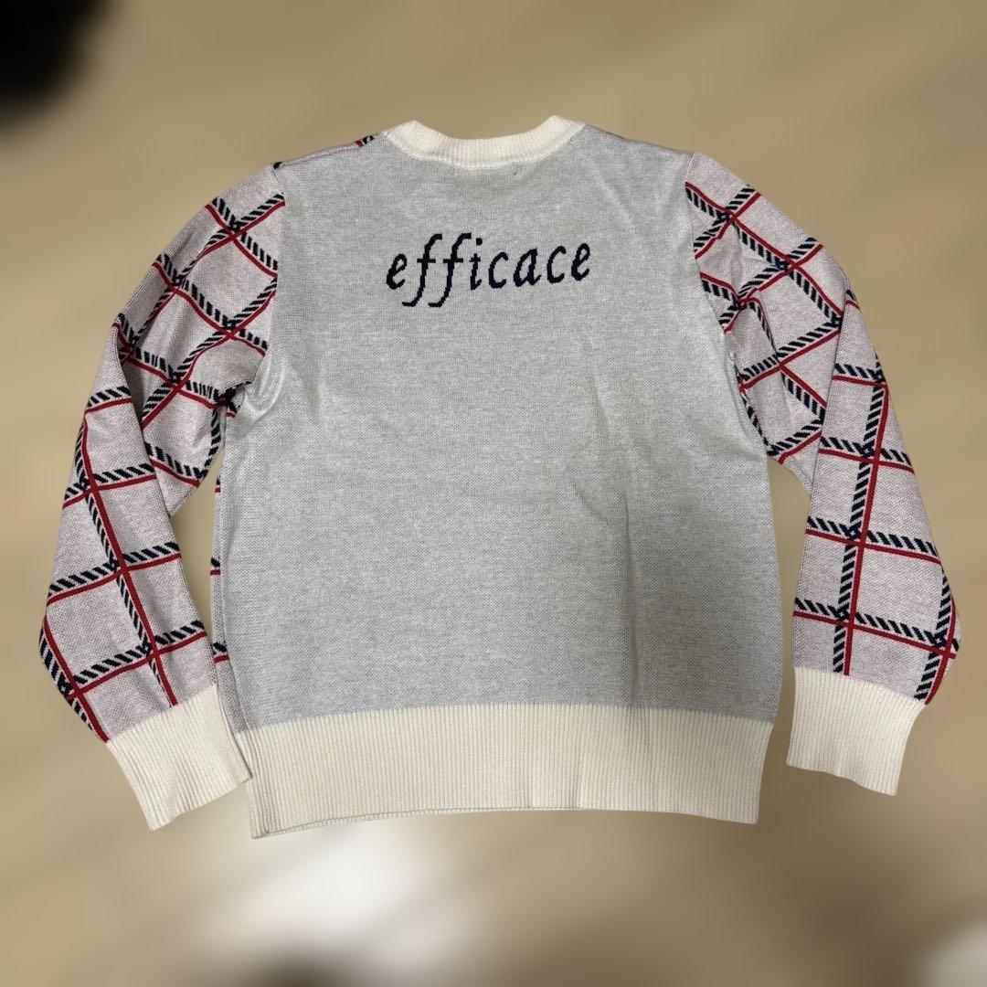 effitace チェック柄 セーター・スカートセット