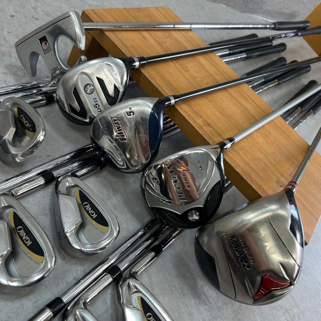 YONEX　IGNIO　メンズゴルフ14本セット　右利き用　キャディバッグ