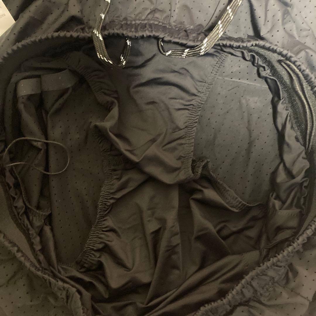 SATISFY SPACE-O MESH DISTANCE SHORTS 黒 L