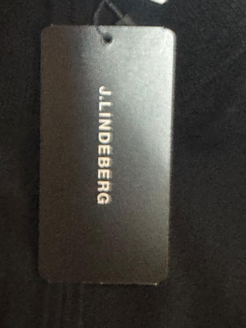 ジェイリンドバーグ ゴルフウェア Aubree フルジップモックセーター 黒色