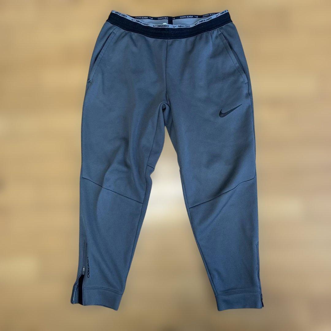 Nike PRO Therma-Fit ジャージ上下セット Lサイズ グレー